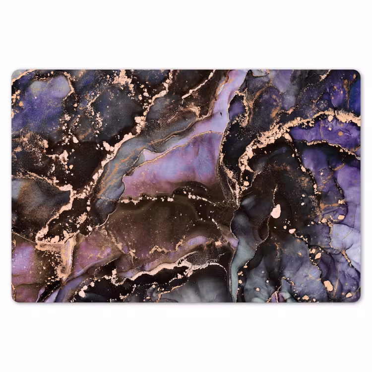 Marmer - Goud - Roze Placemat vinyl groot -zzsfeer1_Kitchenyeah-website