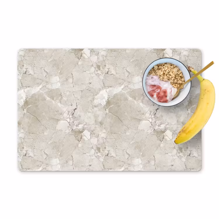 Marmer - Grijs - Aders Placemat vinyl groot 368 -zzzproduct_Kitchenyeah-website