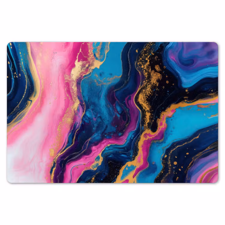 Marmer - Modern - Goud Placemat vinyl groot -zzsfeer1_Kitchenyeah-website
