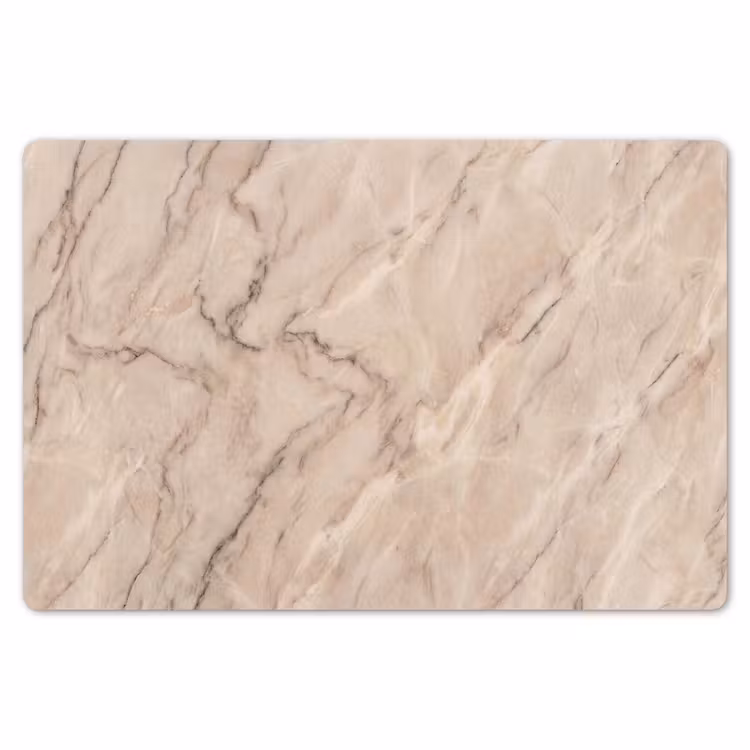 Marmer - Patroon - Abstract - Modern - Beige Placemat vinyl groot -zzsfeer1_Kitchenyeah-website