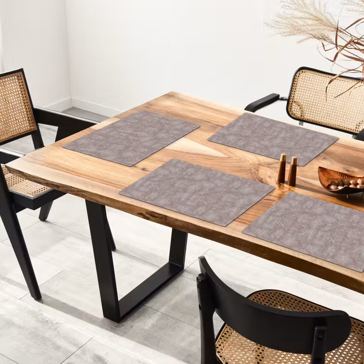 Marmer - Patroon - Mauve Placemat vinyl groot 368 -zzsfeer4_Kitchenyeah-website