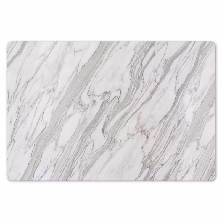 Marmer - Wit - Grijs - Structuur - Modern Placemat vinyl groot -zzsfeer1_Kitchenyeah-website