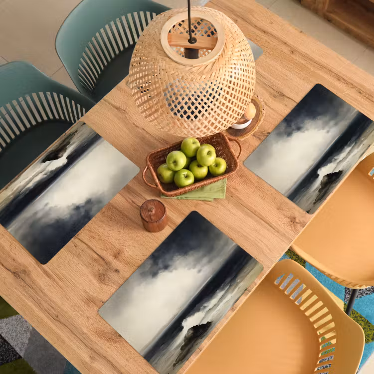 Zee - Rotsen - Storm Placemat vinyl groot -zzsfeer5_Kitchenyeah-website