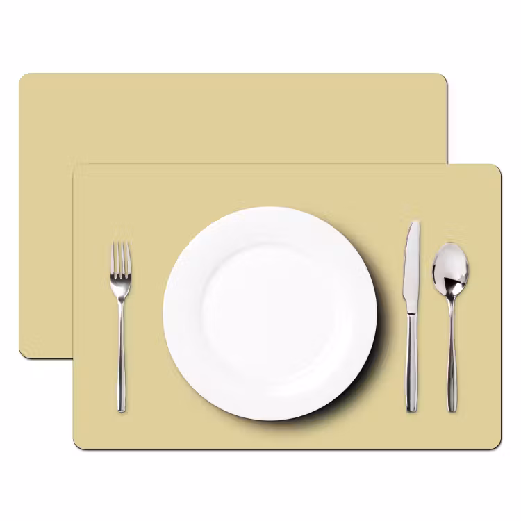 Mellow - Touch - Geel Placemat vinyl groot 368 -zzsfeer2_Kitchenyeah-website