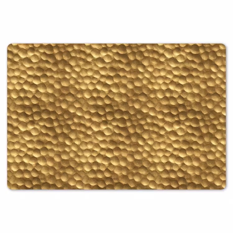 Metaal - Dynamisch - Goud Placemat vinyl groot 368 -zzsfeer1_Kitchenyeah-website