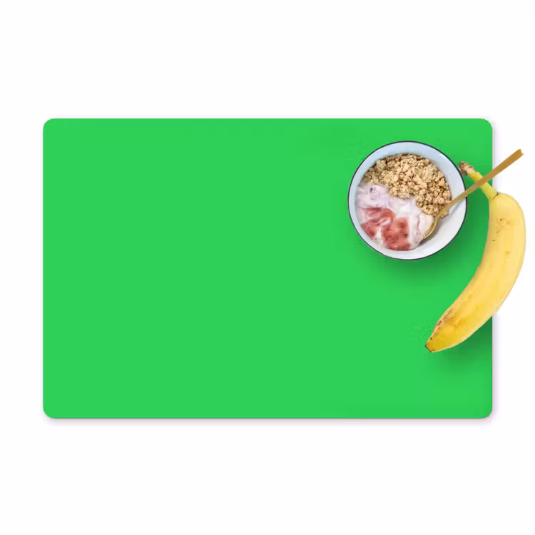 Mint - Green - Groen Placemat vinyl groot 368 -zzzproduct_Kitchenyeah-website