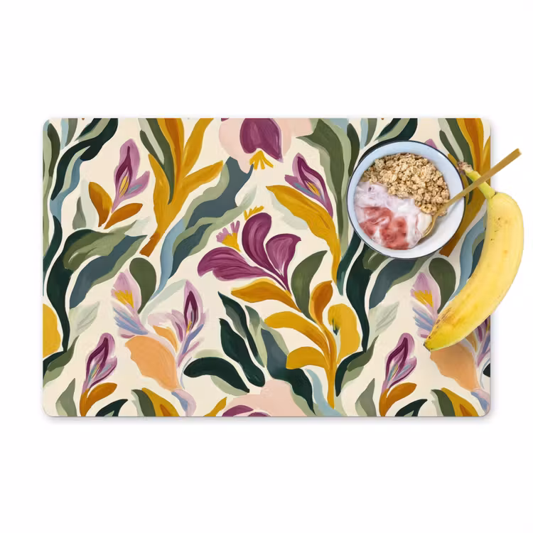 Modern - Abstract - Kleurrijk Placemat vinyl groot 368 -zzzproduct_Kitchenyeah-website