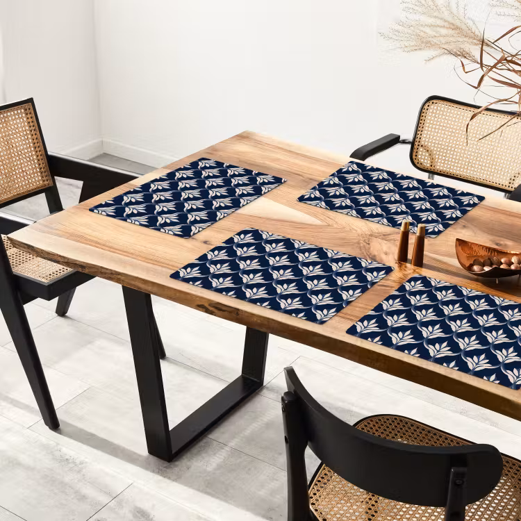 Modern - Ontwerp - Blauw Placemat vinyl groot 368 -zzsfeer4_Kitchenyeah-website