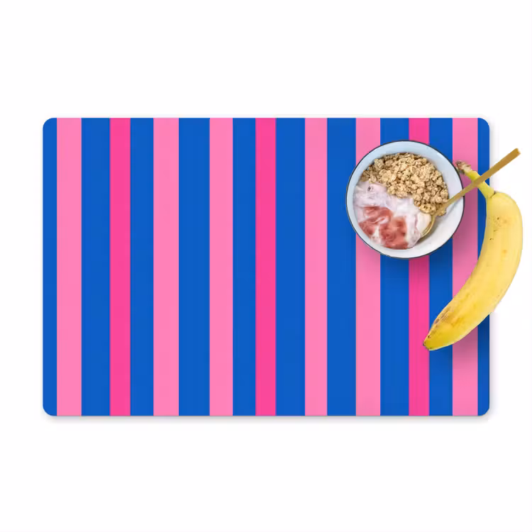 Modern - Optisch - Roze Placemat vinyl groot 368 -zzzproduct_Kitchenyeah-website