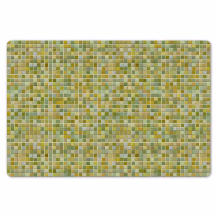 Mozaïek - Patroon - Groen Placemat vinyl groot 368 -zzsfeer1_Kitchenyeah-website