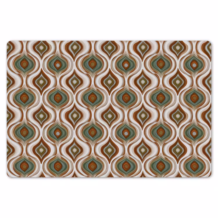 Motief - Patroon - Kleurrijk Placemat vinyl groot 368 -zzsfeer1_Kitchenyeah-website