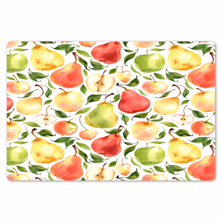 Patroon - Appels - Peren Placemat vinyl groot 368 -zzsfeer1_Kitchenyeah-website