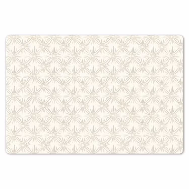 Patroon - Bloemen - Beige Placemat vinyl groot 368 -zzsfeer1_Kitchenyeah-website