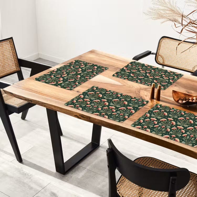 Patroon - Botanisch - Kleurrijk Placemat vinyl groot 368 -zzsfeer4_Kitchenyeah-website