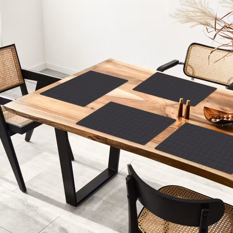 Patroon - Tegel - Antraciet Placemat vinyl groot 368 -zzsfeer4_Kitchenyeah-website