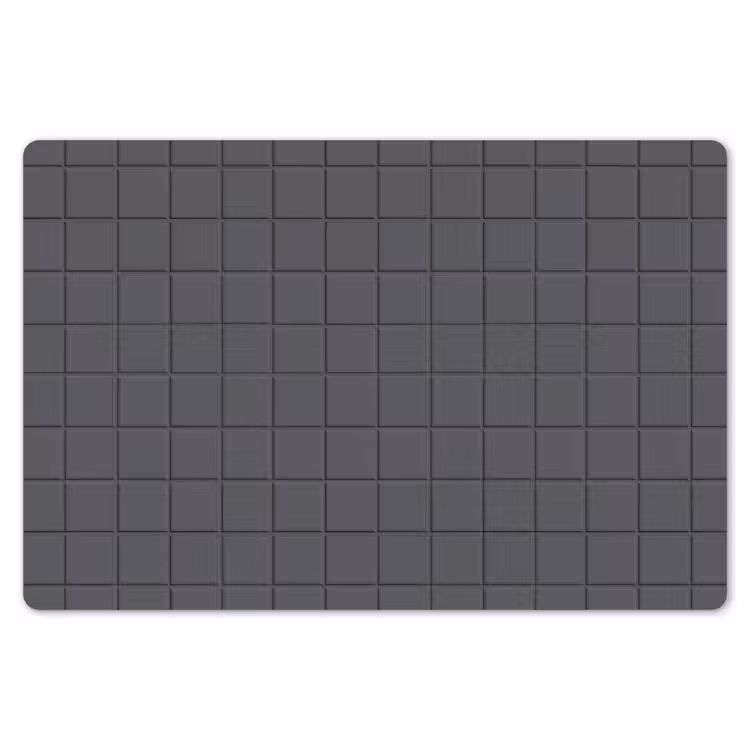 Patroon - Tegel - Grafiet - Grijs Placemat vinyl groot 368 -zzsfeer1_Kitchenyeah-website
