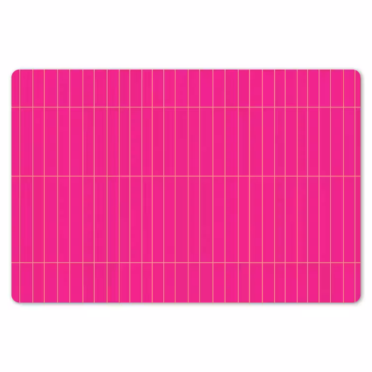 Patroon - Tegel - Magenta - Roze Placemat vinyl groot 368 -zzsfeer1_Kitchenyeah-website