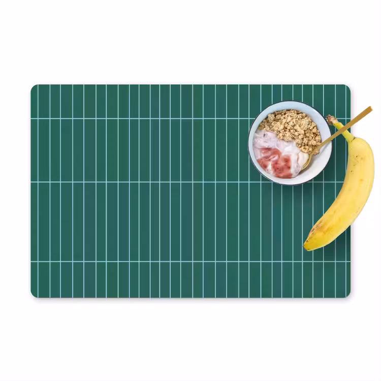 Patroon - Tegel - Saliegroen Placemat vinyl groot 368 -zzzproduct_Kitchenyeah-website