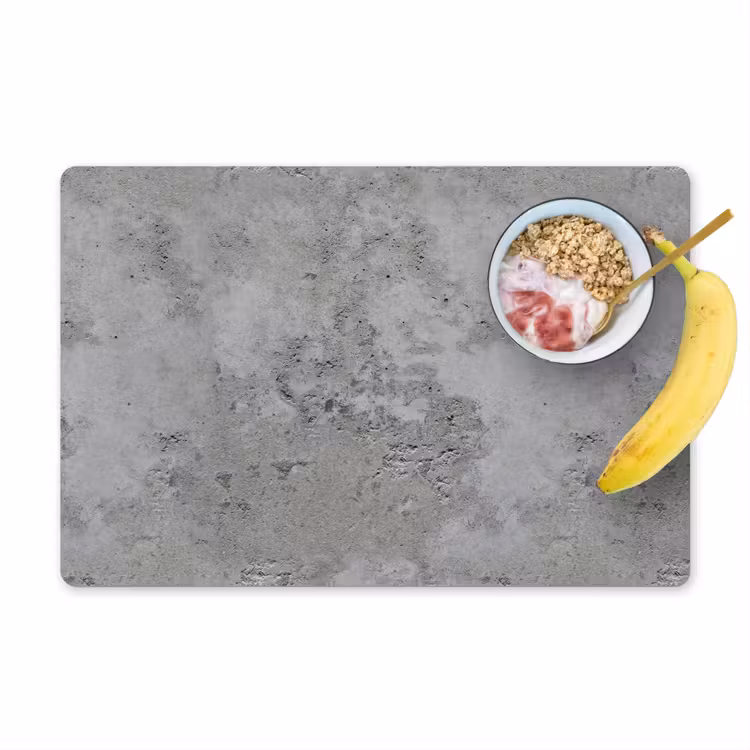 Patroon - Grijs - Oud - Beton Placemat vinyl groot 368 -zzzproduct_Kitchenyeah-website