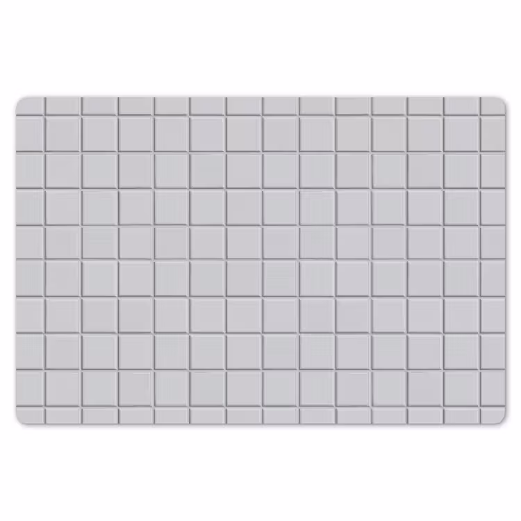 Patroon - Tegels - Licht - Grijs Placemat vinyl groot 368 -zzsfeer1_Kitchenyeah-website
