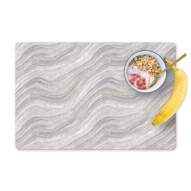 Patroon - Helder - Wit - Grijs Placemat vinyl groot 368 -zzzproduct_Kitchenyeah-website