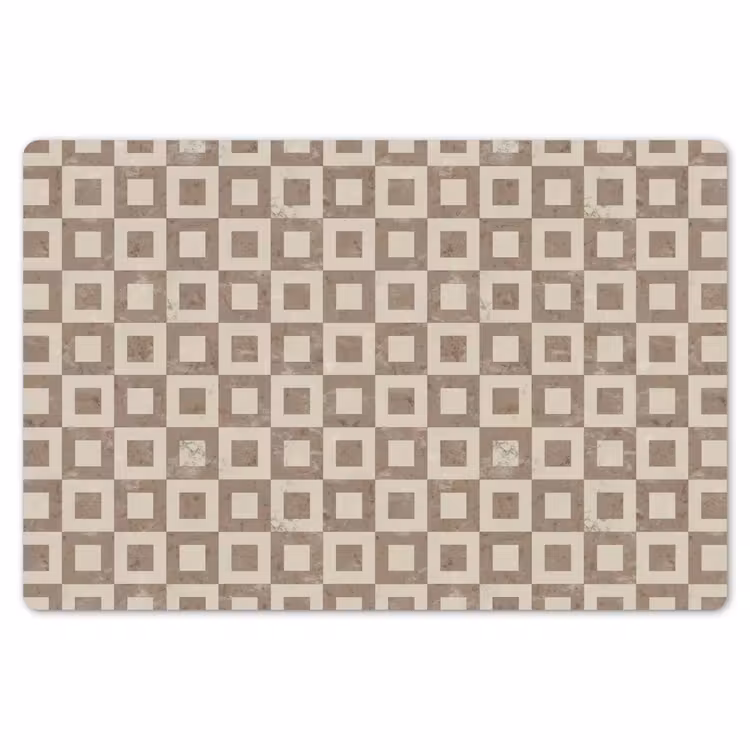 Patroon - Marmer - Beige Placemat vinyl groot 368 -zzsfeer1_Kitchenyeah-website