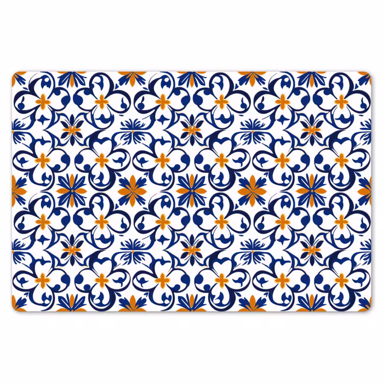 Patroon - Modern - Kleurrijk Placemat vinyl groot 368 -zzsfeer1_Kitchenyeah-website