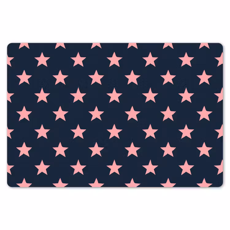 Patroon - Sterren - Roze Placemat vinyl groot 368 -zzsfeer1_Kitchenyeah-website