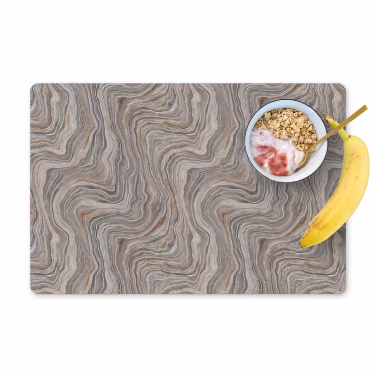 Patroon - Textuur - Grijs Placemat vinyl groot 368 -zzzproduct_Kitchenyeah-website