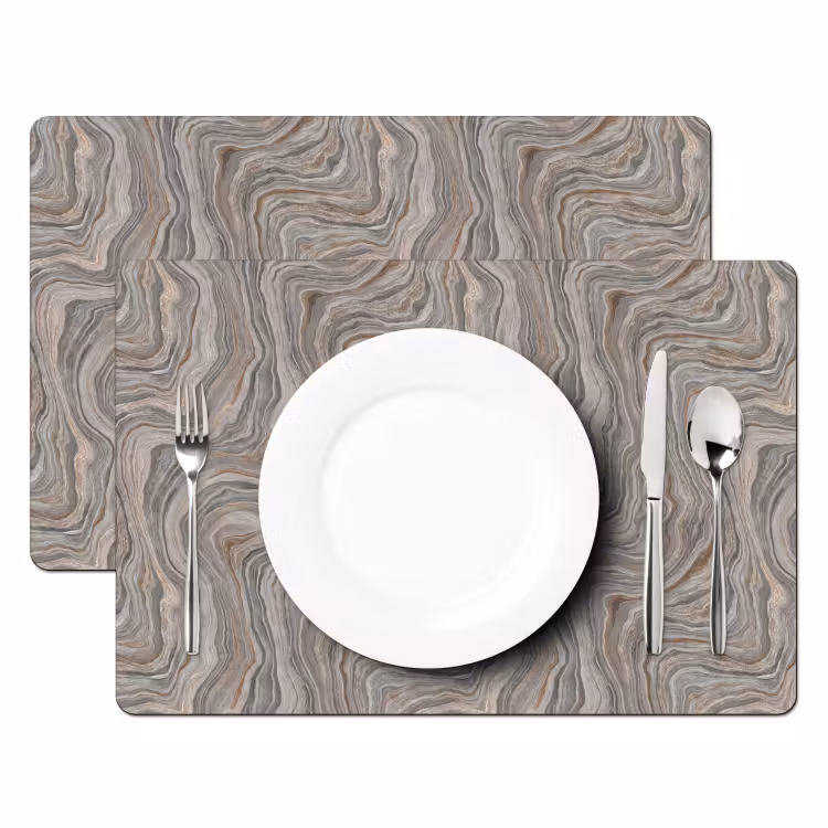 Patroon - Textuur - Grijs Placemat vinyl groot 368 -zzsfeer2_Kitchenyeah-website