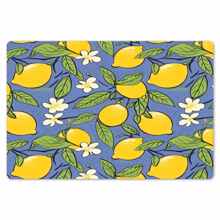 Patroon - Citroen - Illustratie Placemat vinyl groot 368 -zzsfeer1_Kitchenyeah-website