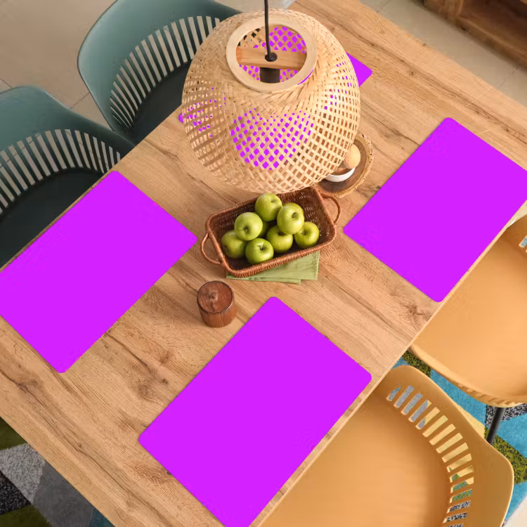 Neon - Orchid - Paars Placemat vinyl groot 368 -zzsfeer5_Kitchenyeah-website