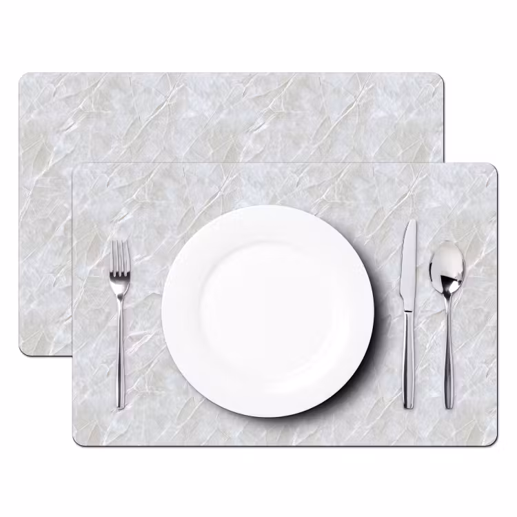 Oppervlakte - Textuur - Grijs Placemat vinyl groot 368 -zzsfeer2_Kitchenyeah-website