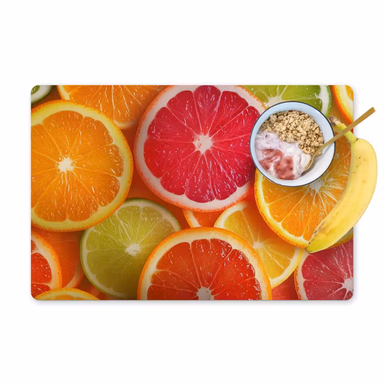 Fruit - Kleurrijk - Close up Placemat vinyl groot -zzzproduct_Kitchenyeah-website