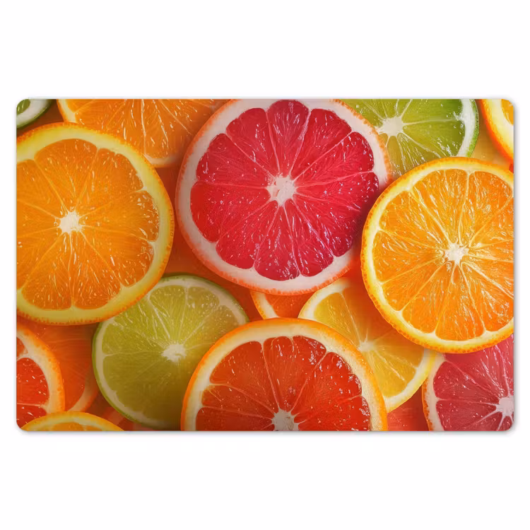 Fruit - Kleurrijk - Close up Placemat vinyl groot -zzsfeer1_Kitchenyeah-website
