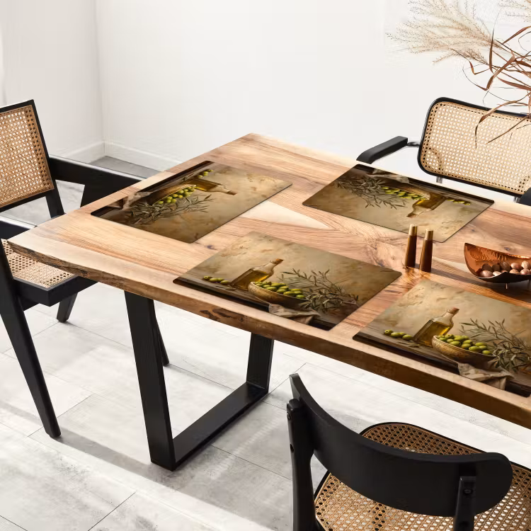 Olijven - Stilleven - Vintage Placemat vinyl groot -zzsfeer4_Kitchenyeah-website