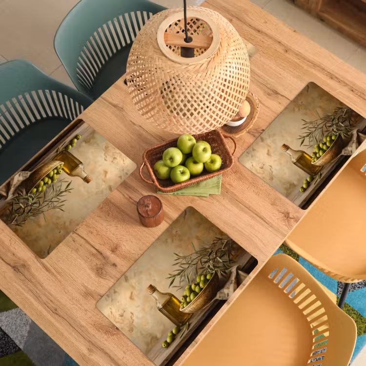 Olijven - Stilleven - Vintage Placemat vinyl groot -zzsfeer5_Kitchenyeah-website