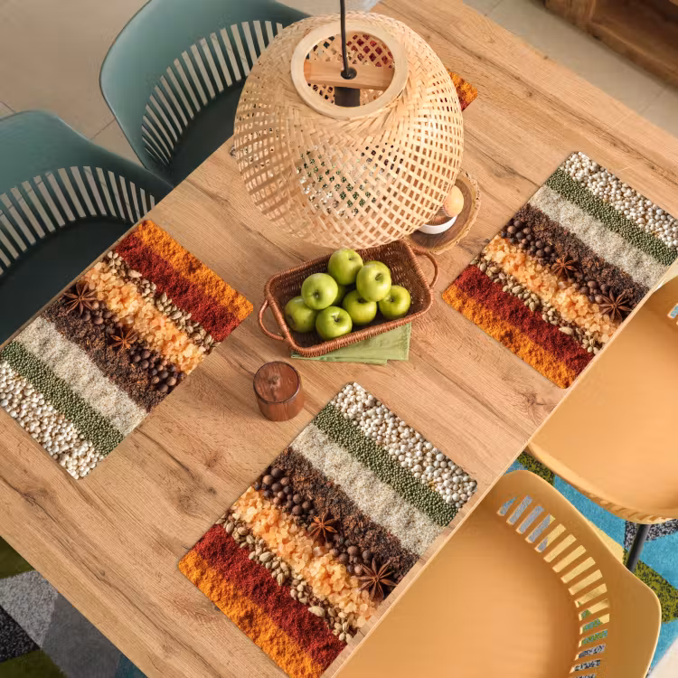 Banen - Verticaal - Kruiden - Variatie Placemat vinyl groot -zzsfeer5_Kitchenyeah-website