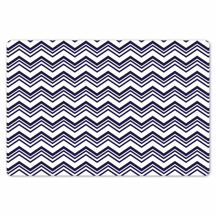 Oceaan - Golven - Blauw - Wit Placemat vinyl groot 368 -zzsfeer1_Kitchenyeah-website