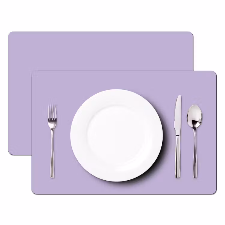 Pastel - Lilac - Paars Placemat vinyl groot 368 -zzsfeer2_Kitchenyeah-website
