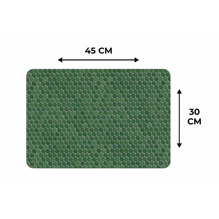Penny - Mozaïek - Bosgroen - Green Placemat vinyl groot 368 -specs