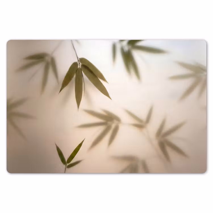 Planten - Bladeren - Natuur - Groen Placemat vinyl groot -zzsfeer1_Kitchenyeah-website