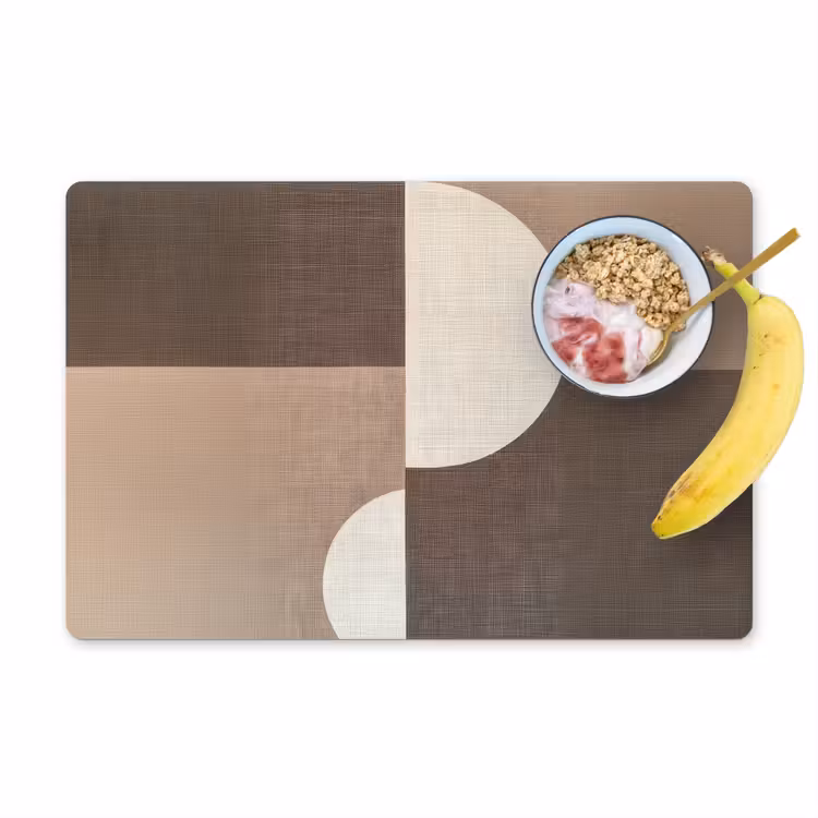 Raster - Halve cirkels - Contrast Placemat vinyl groot -zzzproduct_Kitchenyeah-website