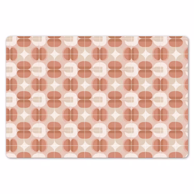 Retro - Klassiek - Roze Placemat vinyl groot 368 -zzsfeer1_Kitchenyeah-website