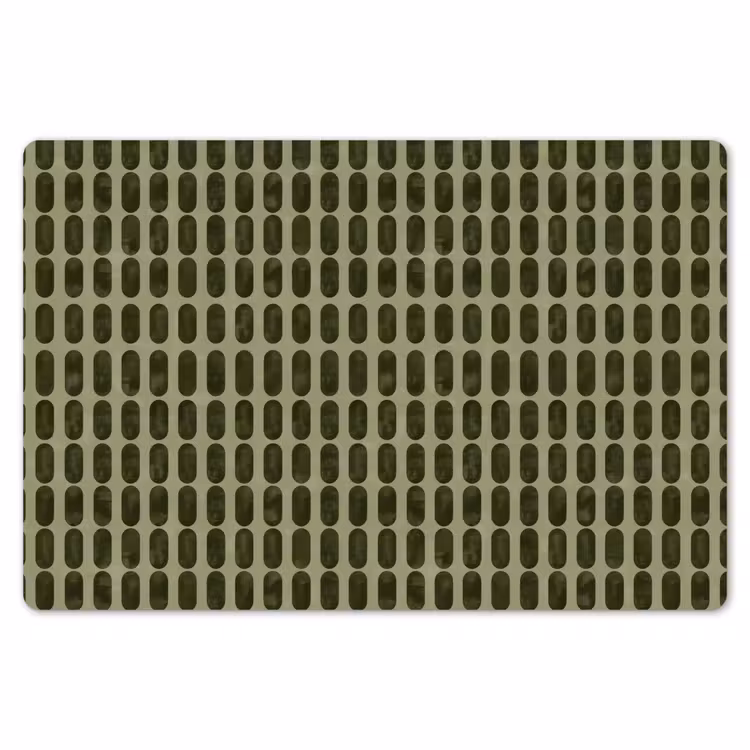 Ritmisch - Effect - Groen Placemat vinyl groot 368 -zzsfeer1_Kitchenyeah-website