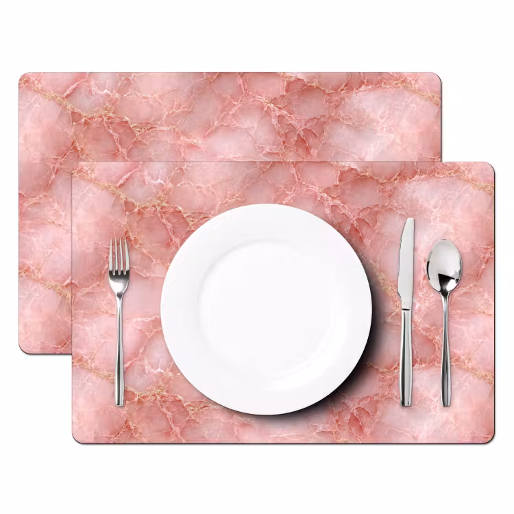 Roze - Kwarts - Goud - Marmer Placemat vinyl groot 368 -zzsfeer2_Kitchenyeah-website