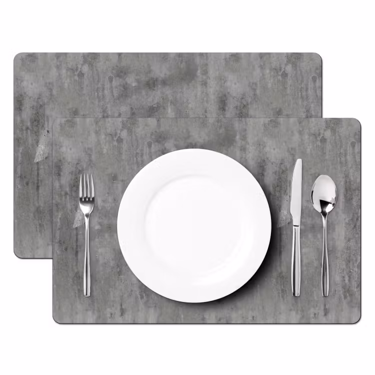 Roest - Beton - Patroon Placemat vinyl groot 368 -zzsfeer2_Kitchenyeah-website