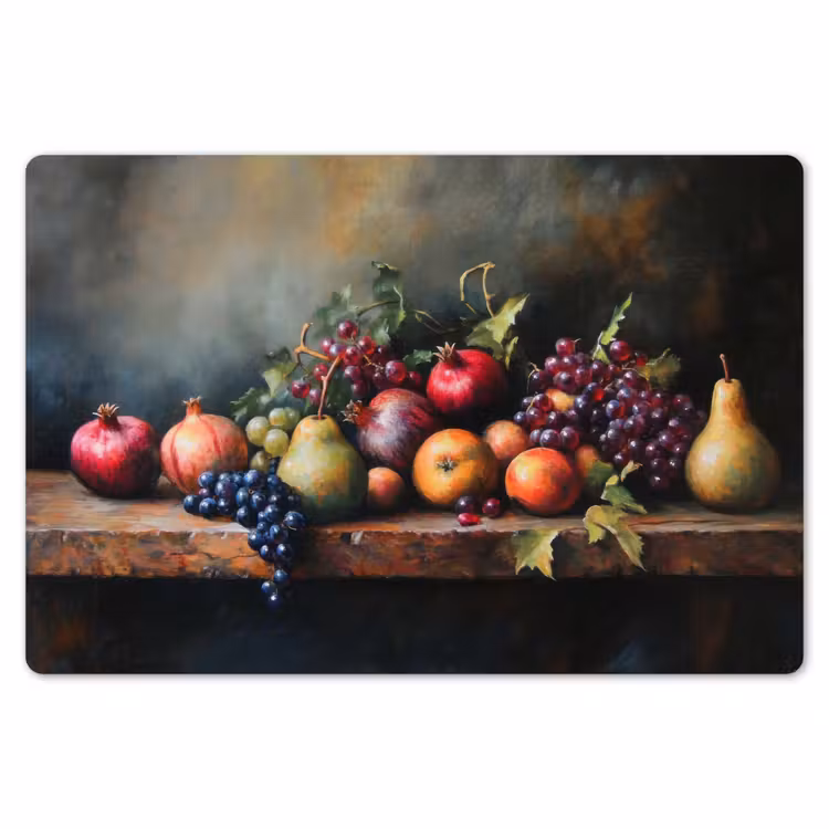 Rustiek - Stilleven - Fruit Placemat vinyl groot -zzsfeer1_Kitchenyeah-website