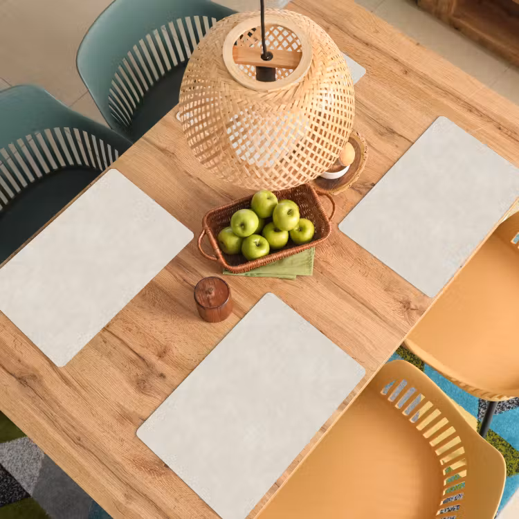Zandkleurig - Modern - Egaal Placemat vinyl groot 368 -zzsfeer5_Kitchenyeah-website