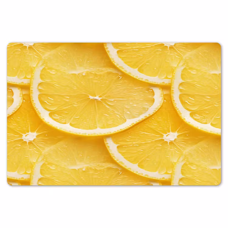 Schijfjes - Citroen - Sap Placemat vinyl groot 368 -zzsfeer1_Kitchenyeah-website